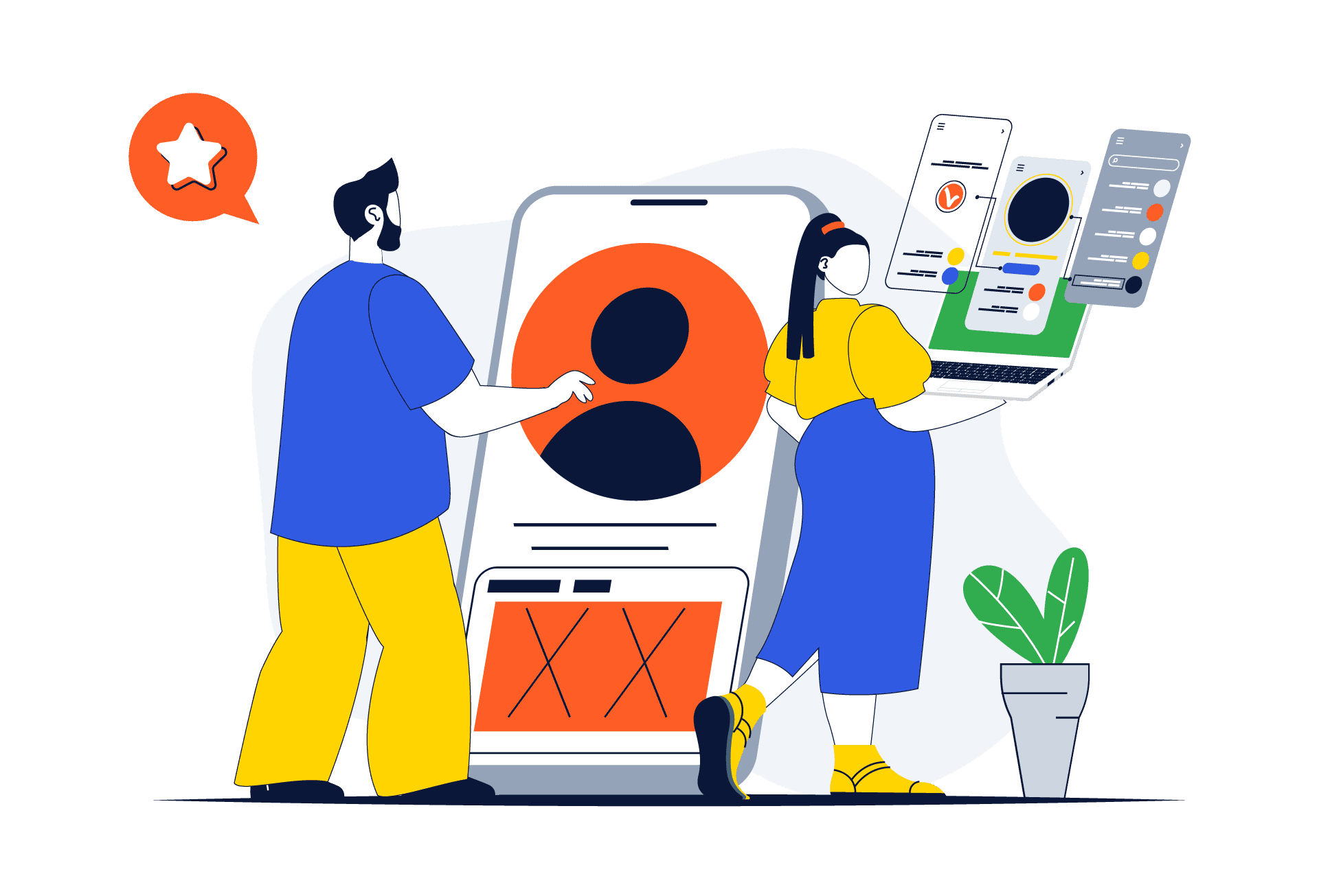 how we work graphic